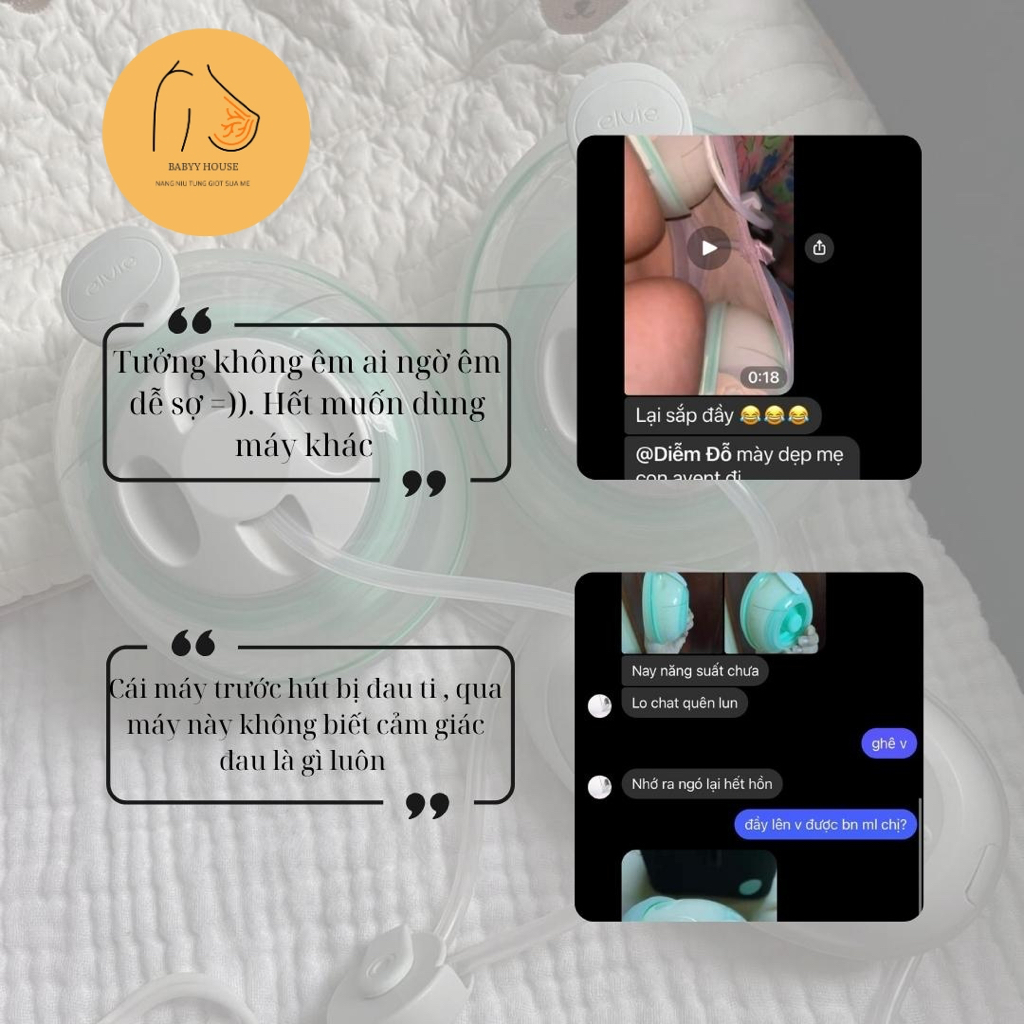 Máy Hút Sữa Elive Strde