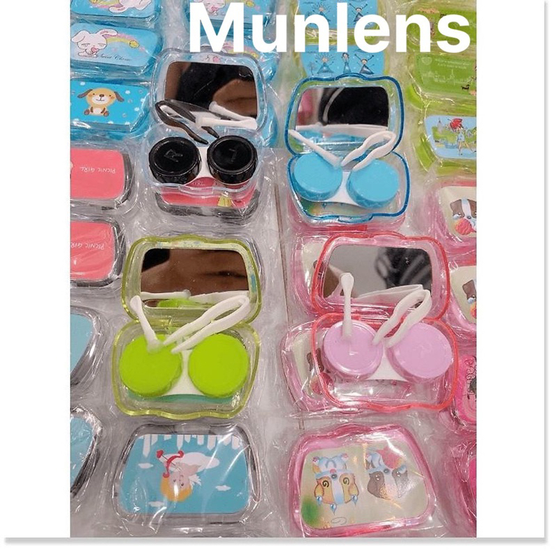 Khay gương mini có dụng cụ đeo Angel eye Munlens