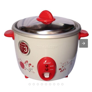Nồi cơm điện sharp 1.1 lít ksh-d11v thái lan
