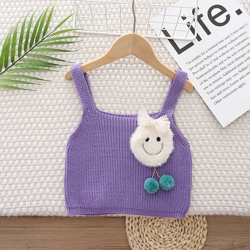 Áo Len Ba Lỗ mặc ngoài phong cách Hàn Quốc siêu cute cho bé gái