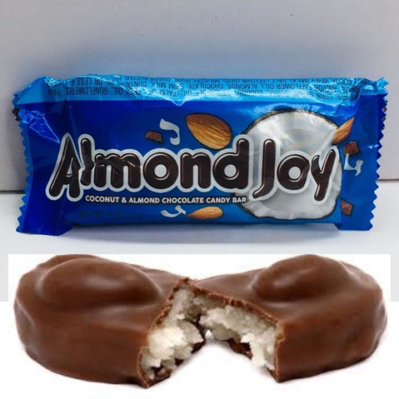 [Hàng Mỹ] Socola Sữa Dừa Mix hạnh nhân Almond Joy Snack 12 pack