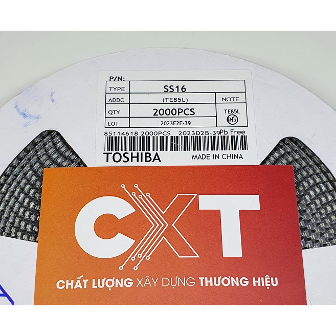 SR160 SS16 Diode schottky 1A 60V SMA (dây 10 cái)