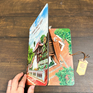 Thiệp Gỗ 3D Pop Up Chùa Một Cột Hà Nội 20cm Quà Lưu Niệm - TAYTA