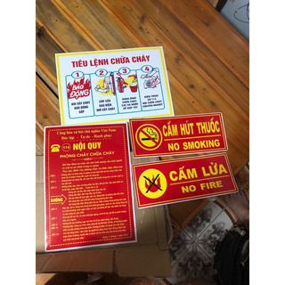 Nội quy tiêu lệnh PCCC