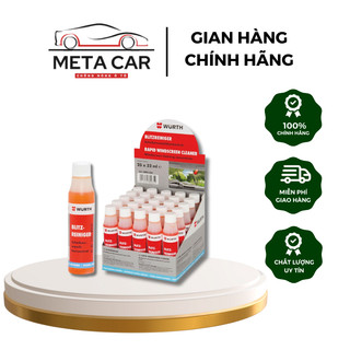 Nước rửa kính ô tô Wurth Blitz Reiniger nước vệ sinh kính nhanh tiện lợi dung tích 32ml
