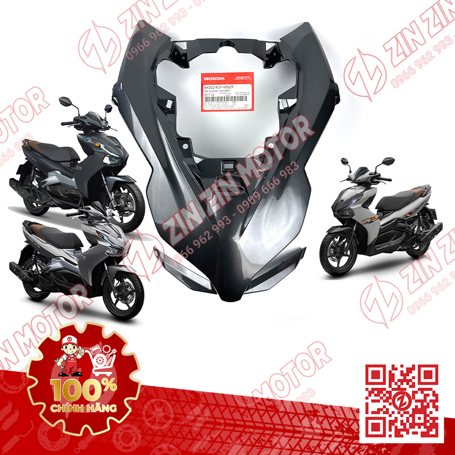 Ốp Đèn Pha, Mặt Nạ Trước Lớn AB 2020 2021 2022 2023+, AirBlade 160, Air Blade 150/125 Đủ Màu Chính Hãng Honda - ZZM
