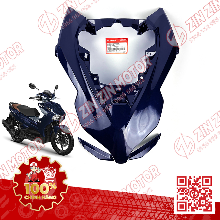 Ốp Đèn Pha, Mặt Nạ Trước Lớn AB 2020 2021 2022 2023+, AirBlade 160, Air Blade 150/125 Đủ Màu Chính Hãng Honda - ZZM