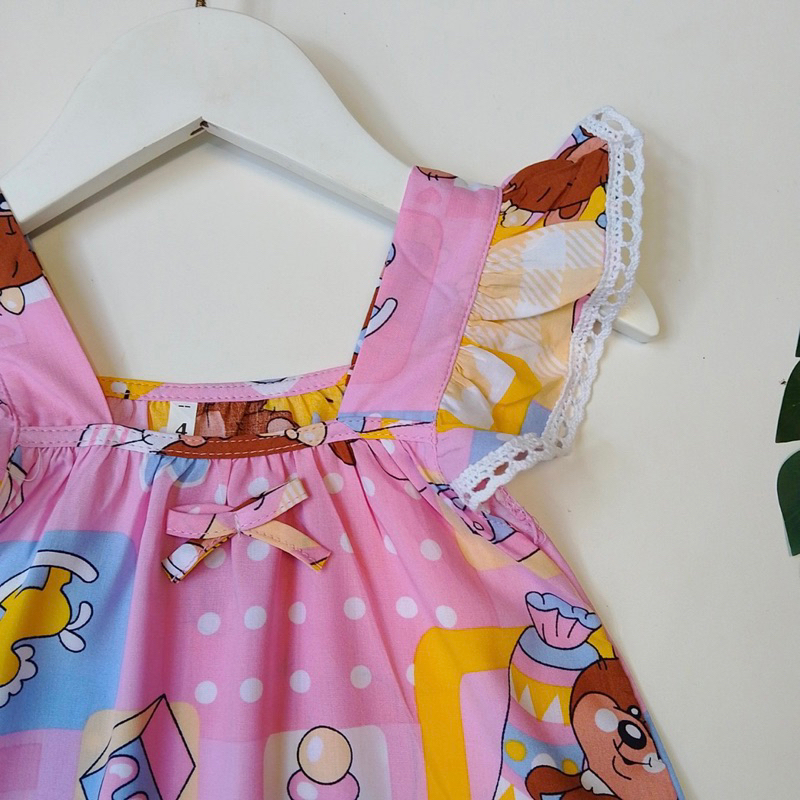 8-39kg Bộ lanh/bộ tole BÉ GÁI ÁO DÂY BẢNG QUẦN ĐÙI