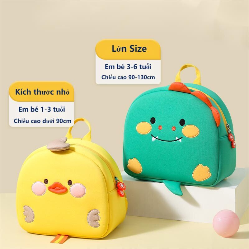 Balo Mầm Non, Balo Cho Bé Mẫu Giáo, Balo Hình Thú Siêu Nhẹ Dễ Thương Cho Bé 1-5 Tuổi
