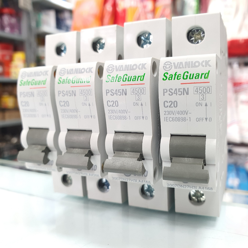 MCB 1 pha 1P 50A SINO