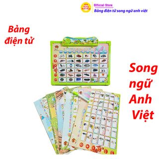 Bảng điện tử thông minh dùng để học chữ cái cho bé tiếng song ngữ - GDAH
