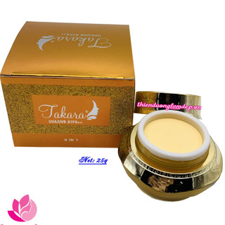 Kem nám tàn nhang đồi mồi dưỡng trắng da giảm thâm se khít lỗ chân lông 9 in 1 TAKARA (25g)