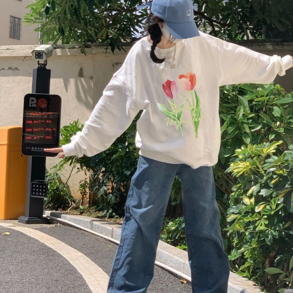 Áo Sweater HALEY HS56 Unisex Nam Nữ  Phong Cách Hàn Quôc Form Rộng Dày Dặn Chất Nỉ Bông Nỉ Lông Cáo Ấm Áp