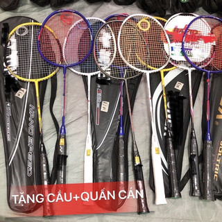 [Tặng Cầu+Quấn cán][Ship Hỏa Tốc] Vợt Cầu Lông Cacbon cao cấp đan Dây Tốt -Quyensports