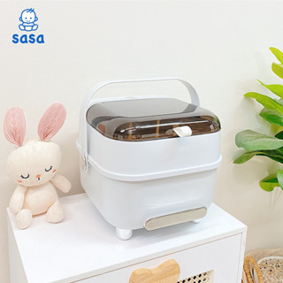 Khay đựng bình sữa có nắp đậy Holla 15216 / Finley 0030 giá úp bình sữa Jupin - Vuông - Gấu mới Holla 15230