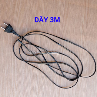 COMBO 10 DÂY NGUỒN QUẠT ĐIỆN 2M - 3M LÕI ĐỒNG