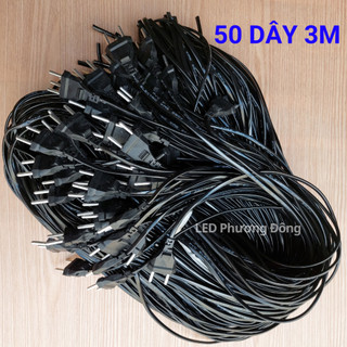 COMBO 10 DÂY NGUỒN QUẠT ĐIỆN 2M - 3M LÕI ĐỒNG