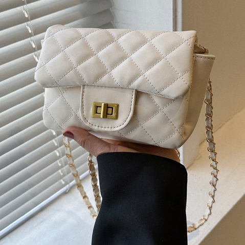 Túi xách nữ  túi đeo chéo hot Da PU nắp chéo có quai  - Sayoza