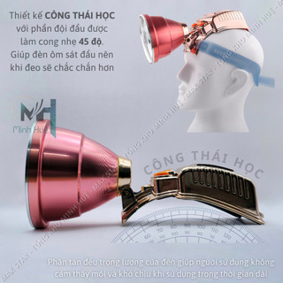 Đèn pin đội đầu siêu sáng 9000W pha to