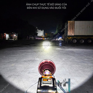 Đèn pin đội đầu siêu sáng 9000W pha to