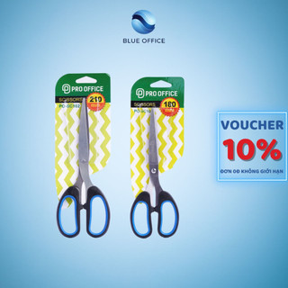Kéo Cắt Văn Phòng Pro Office, Cao Cấp 18/21cm Chất Liệu Thép Không Gỉ, Sắc Bén Dành Cho Công Sở Văn Phòng Phẩm SC101/102