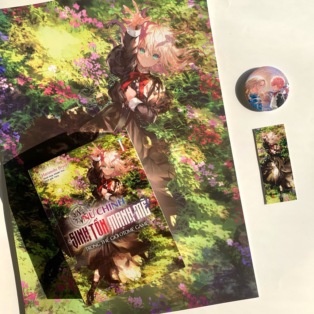 Sách AZ - Nữ Chính Sinh Tồn Mạnh Mẽ Trong Thế Giới Otome Game