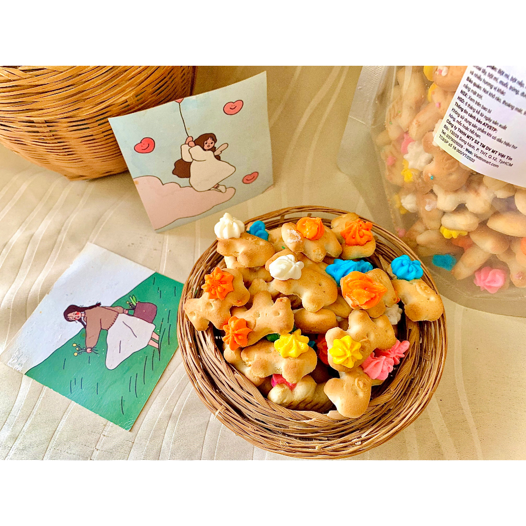 Bánh Ngựa Bông Viettin Mart 500G