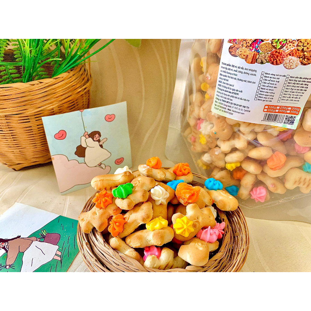 Bánh Ngựa Bông Viettin Mart 500G