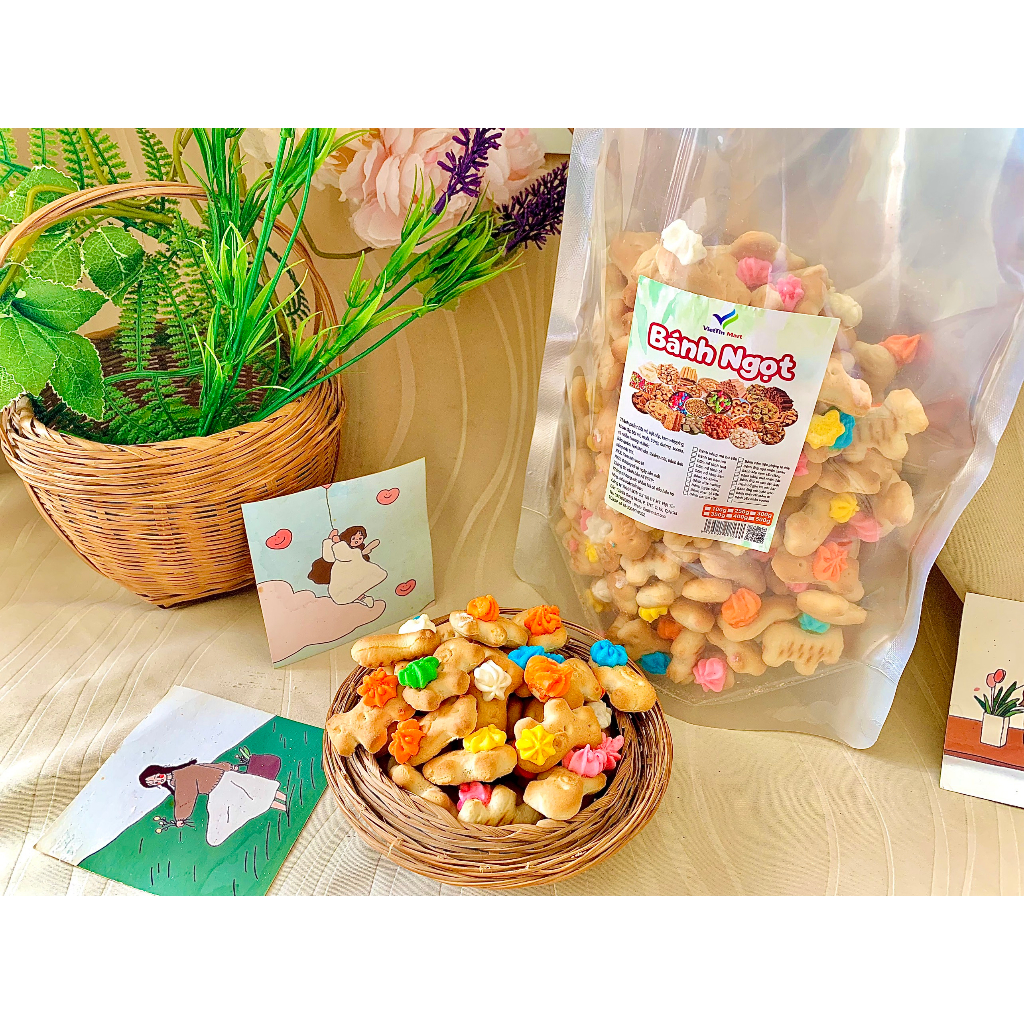 Bánh Ngựa Bông Viettin Mart 500G