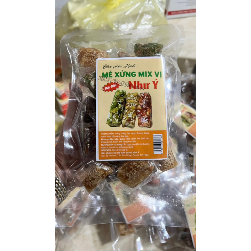 250Gr Mè Xửng Mix Vị Thơm Ngon