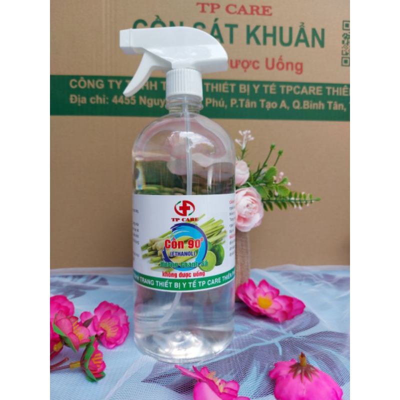 16_Sát khuẩn nhanh còn 70 độ can 5Lit & 1Lit, không hương và có hương valender, chanh sả...
