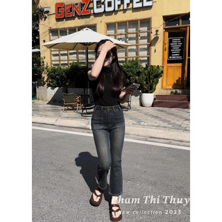 Quần jeans ống loe Cuahangjeans