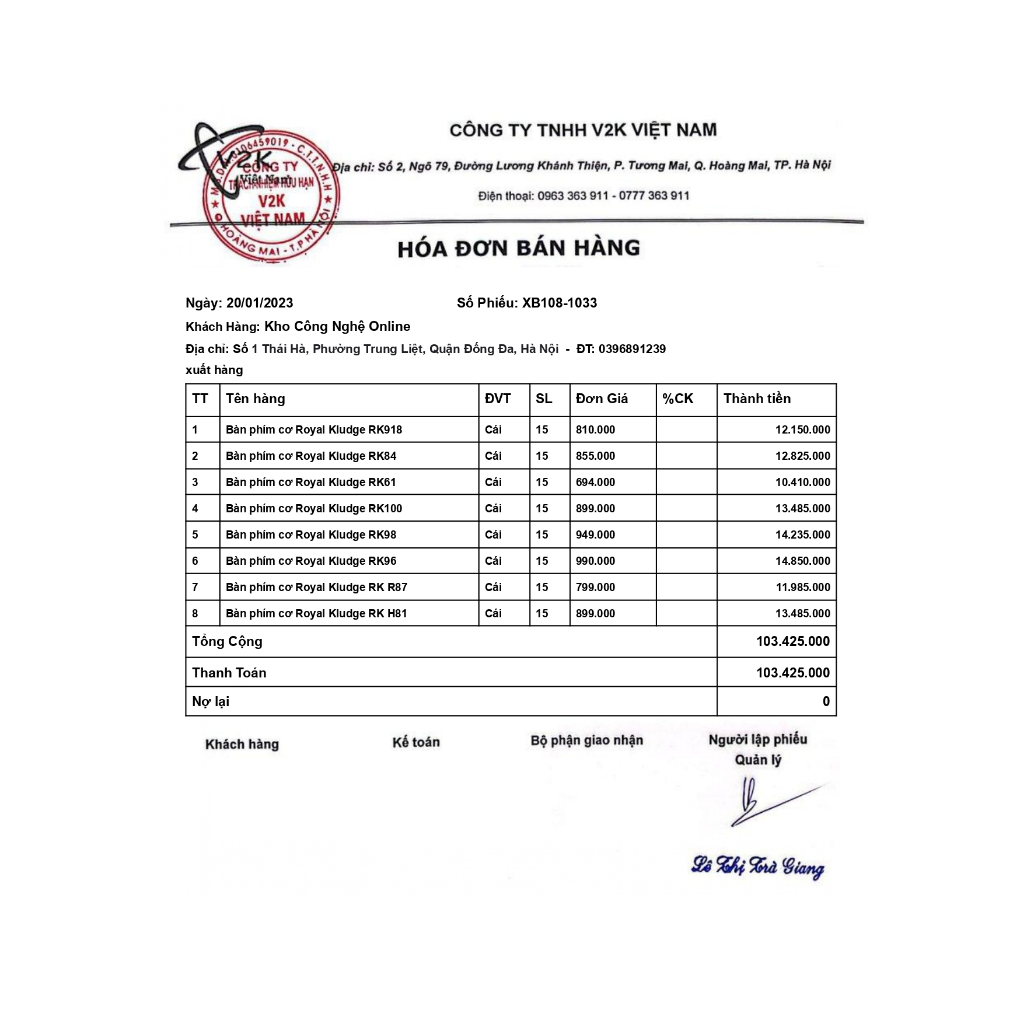 Bàn phím cơ RK R87