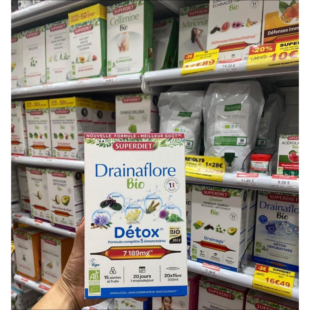 Superdiet Drainaflore Bio Detox  5 in 1