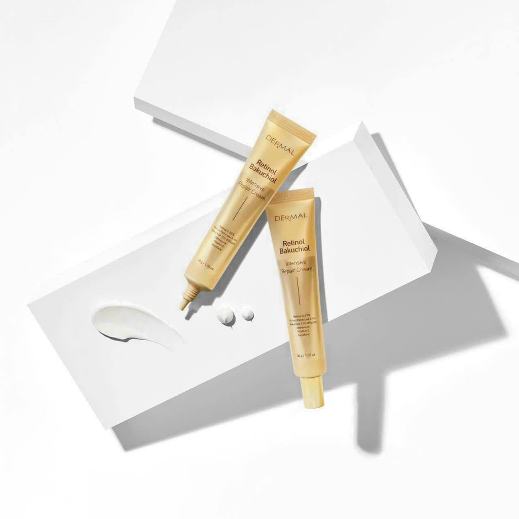 Kem Dưỡng Trắng Trẻ Hóa Da Dermal Retinol Bakuchiol Intensive Repair Cream - 30g