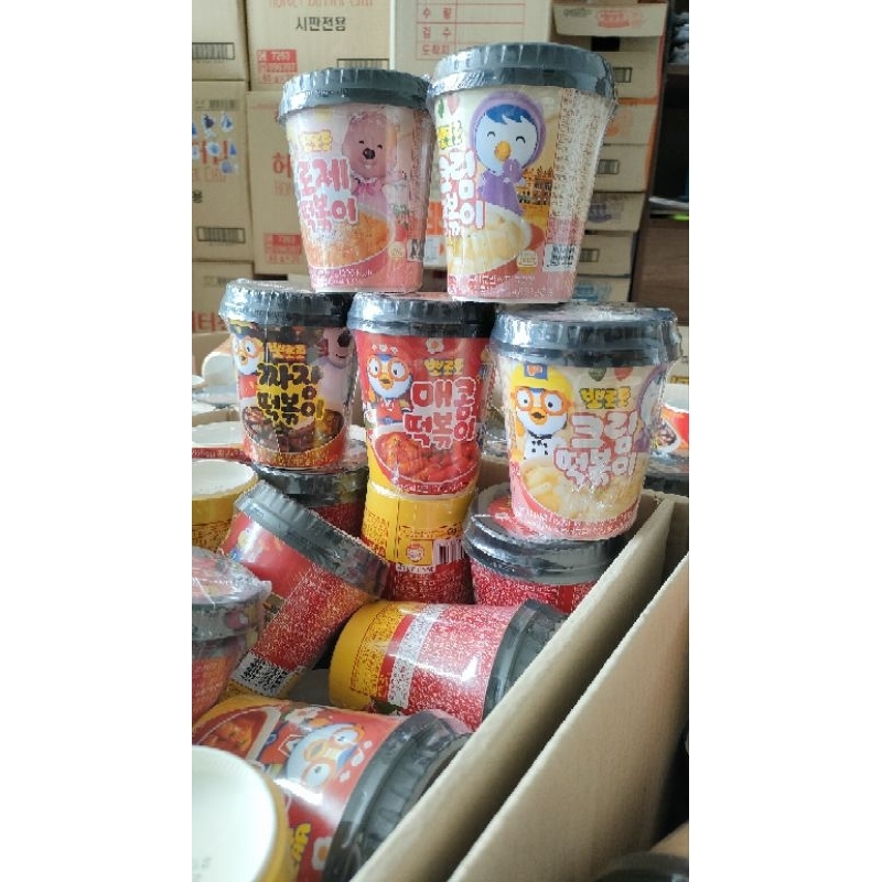 ✓Bánh gạo Tokpokki Pororo - 뽀로로 떡볶이
