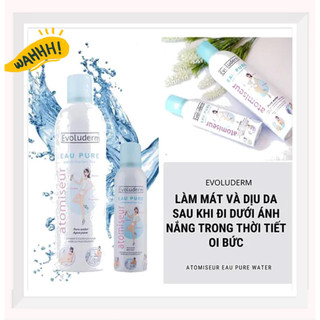 Xịt Khoáng Evoluderm Pháp 150ml - 400ml