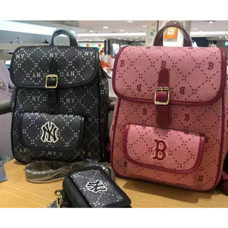 Balo Kid MLB Monogram Jacquard Backpack New York Yankees Full Tag Code