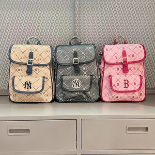 Balo Kid MLB Monogram Jacquard Backpack New York Yankees Full Tag Code