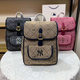 Balo Kid MLB Monogram Jacquard Backpack New York Yankees Full Tag Code