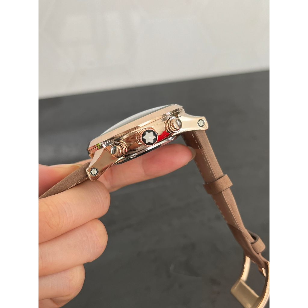 Đồng hồ nam montblan dây da size 45mm