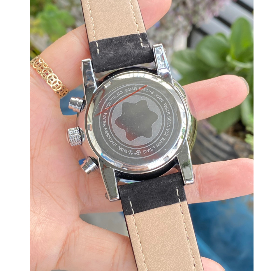 Đồng hồ nam montblan dây da size 45mm