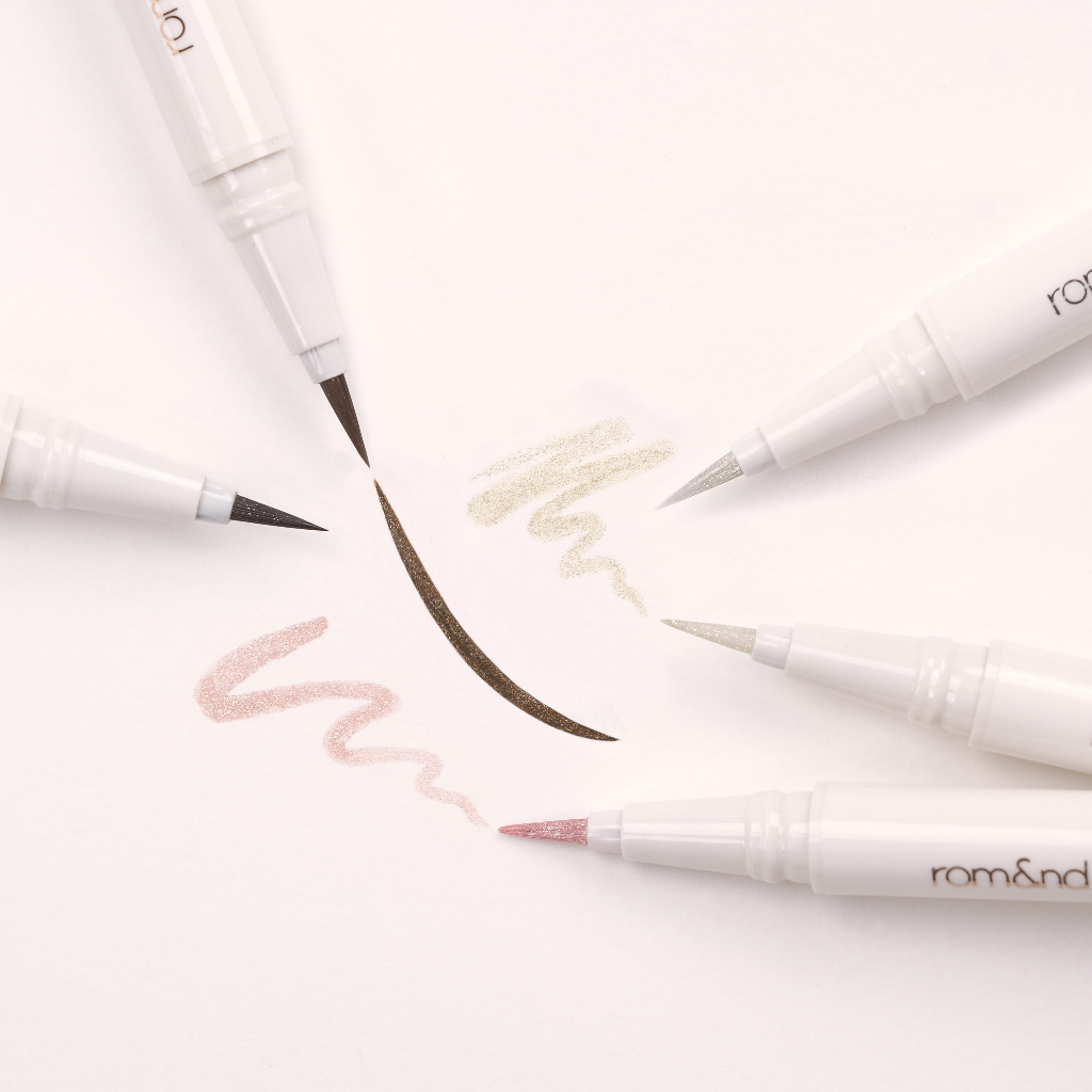 Gel Nhũ Mắt, Kẻ Bọng Mắt Ánh Nhũ Lấp Lánh, Lâu Trôi, Chống Thấm Nước Romand Twinkle Pen Liner 0.5g