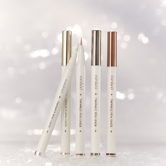 Gel Nhũ Mắt, Kẻ Bọng Mắt Ánh Nhũ Lấp Lánh, Lâu Trôi, Chống Thấm Nước Romand Twinkle Pen Liner 0.5g