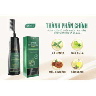 Dầu gội phủ bạc Laco