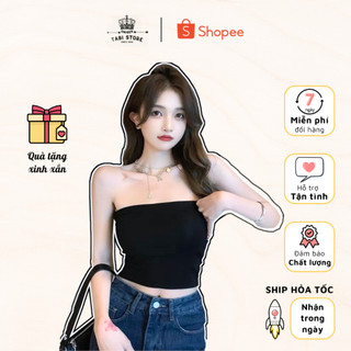 Áo Ống Quây Không Mút Ngực TABI Không Dây Màu Trơn Dưới 50Kg