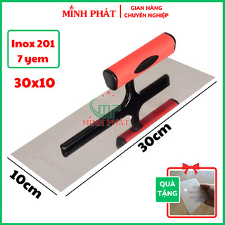 Dao Trét Bột Sơn Nước Inox 201 Klay Minh Phát 30cm