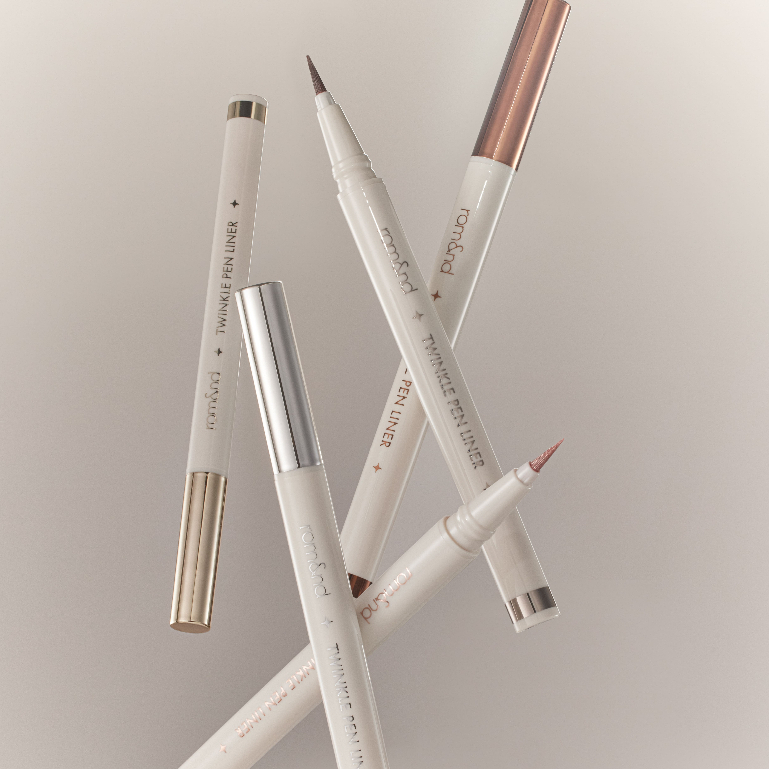 Gel Nhũ Mắt, Kẻ Bọng Mắt Ánh Nhũ Lấp Lánh, Lâu Trôi, Chống Thấm Nước Romand Twinkle Pen Liner 0.5g