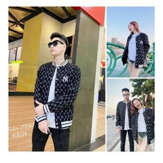 Áo khoác bomber Nam Nữ in toàn thân chất nỉ unisex