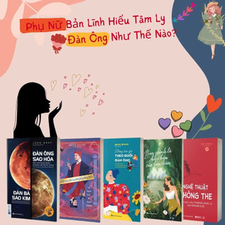 Bộ sách - thao túng tâm lý đàn ông: đàn ông sao hoả đàn bà sao kim - nghệ thuật phòng the